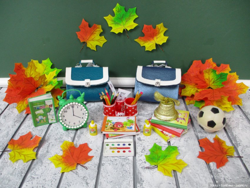 Ранцы (портфели) для кукол Паола Рейна 34 см. и кукол подобного формата (фото 5)