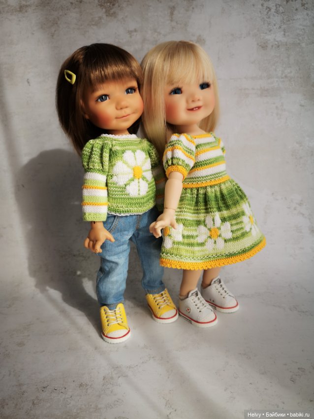Ромашек много не бывает — Одежда и обувь для кукол своими руками: фото (фото 5)