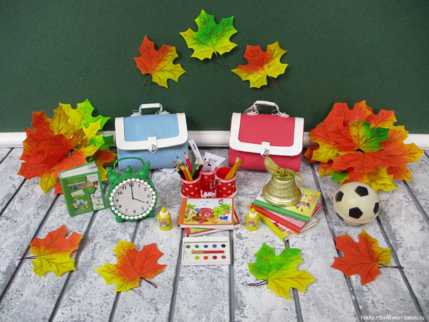 Ранцы (портфели) для кукол Паола Рейна 34 см. и кукол подобного формата (фото 4)