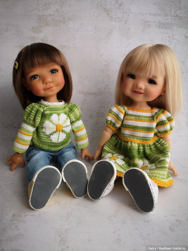 Ромашек много не бывает — Одежда и обувь для кукол своими руками: фото (фото 2)