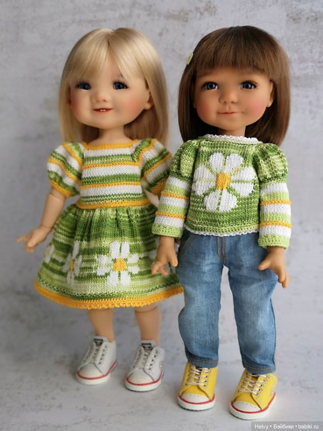 Ромашек много не бывает — Одежда и обувь для кукол своими руками: фото