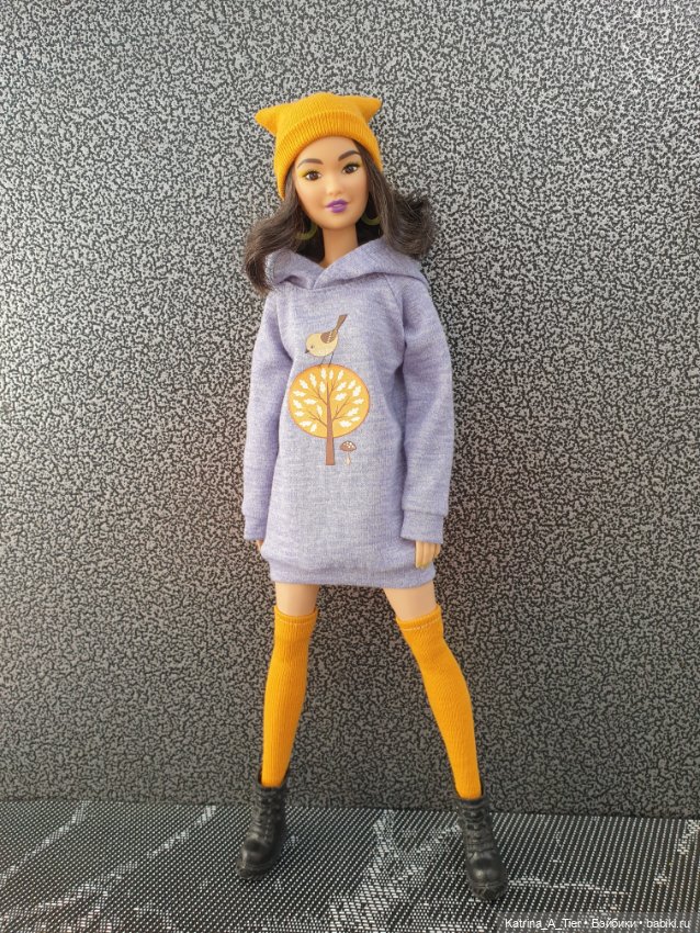 Кира. Осень 🍂 — Одежда и обувь для кукол своими руками: фото (фото 4)