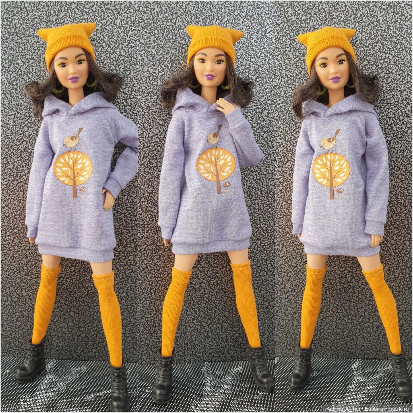 Кира. Осень 🍂 — Одежда и обувь для кукол своими руками: фото