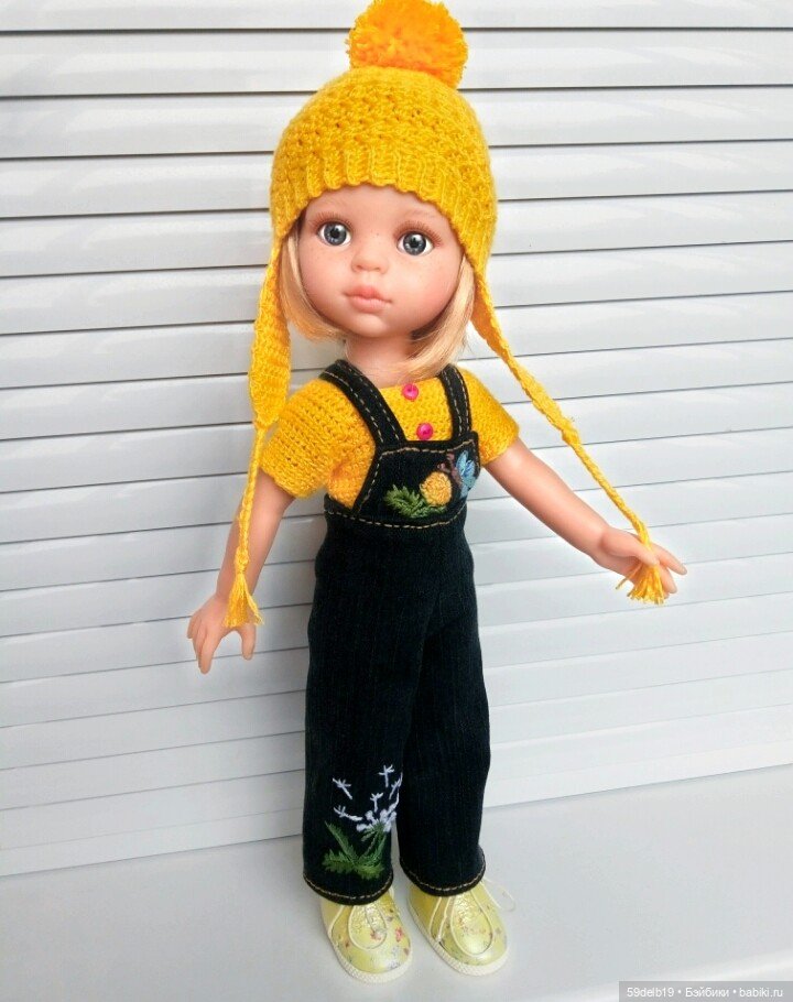 Кукольный гардероб: комбинезончики для паолочек (фото 5)