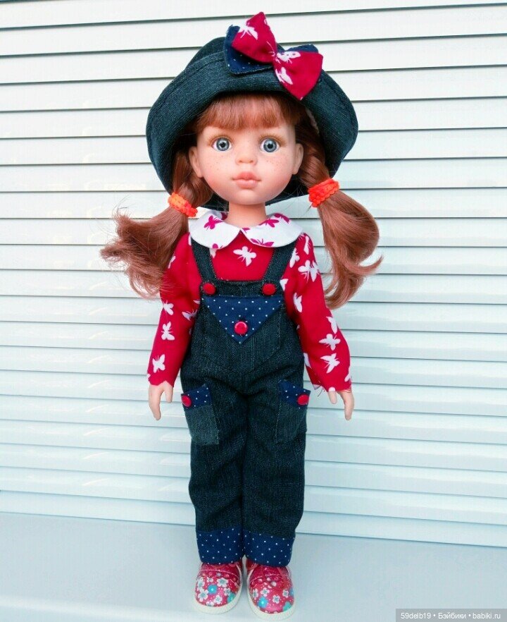 Кукольный гардероб: комбинезончики для паолочек