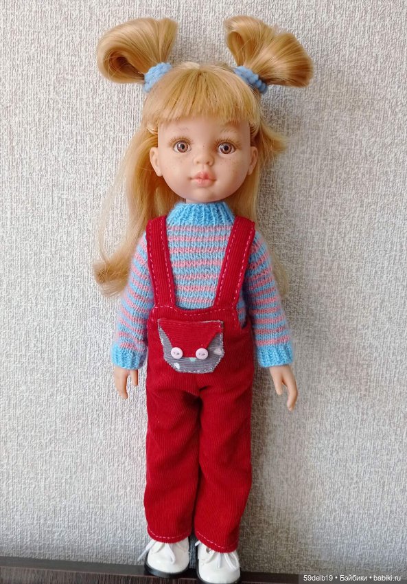 Кукольный гардероб: комбинезончики для паолочек (фото 10)