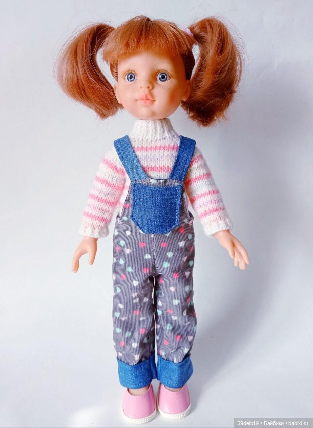 Кукольный гардероб: комбинезончики для паолочек