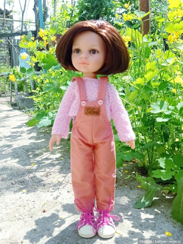 Кукольный гардероб: комбинезончики для паолочек (фото 9)