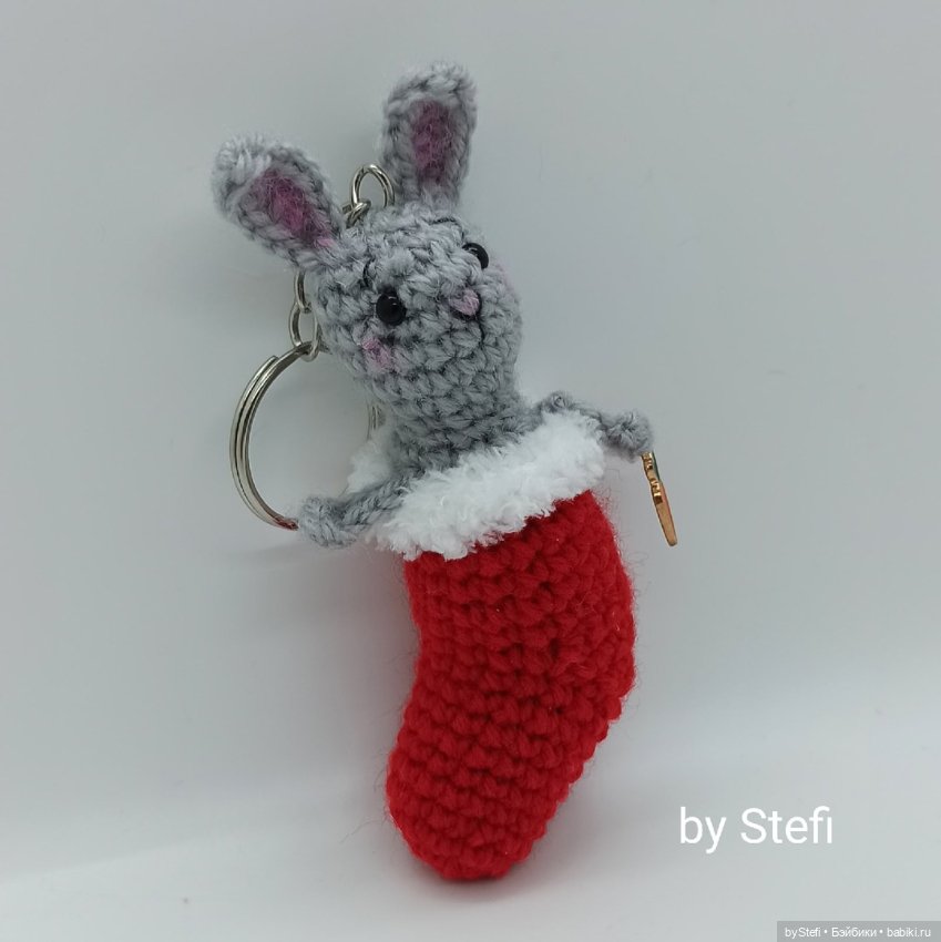 Кролик в носочке. Символ 2023 (фото 7)