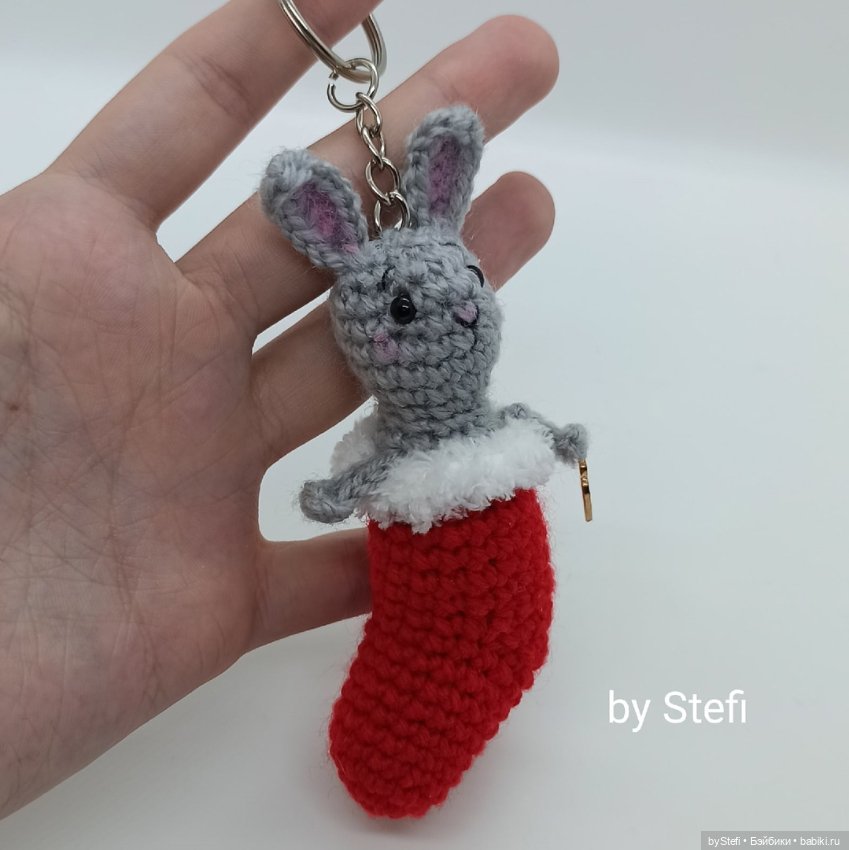 Кролик в носочке. Символ 2023 (фото 2)