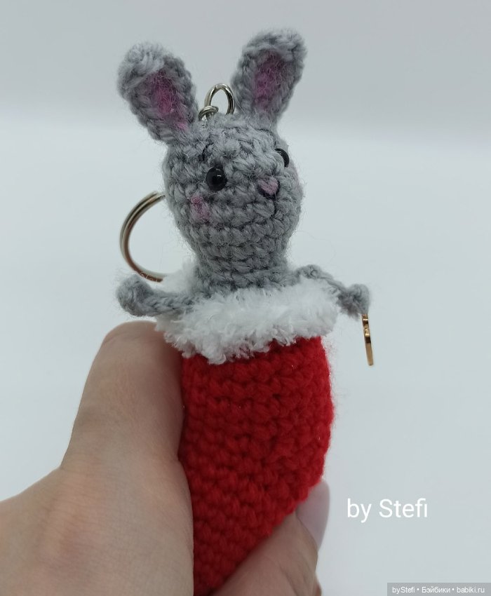 Кролик в носочке. Символ 2023 (фото 9)