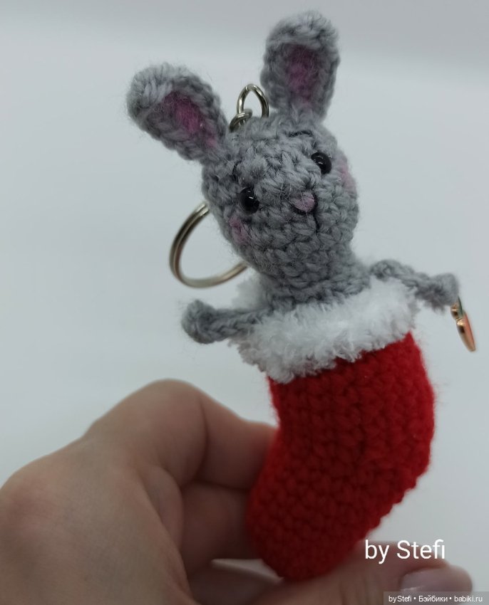 Кролик в носочке. Символ 2023 (фото 10)