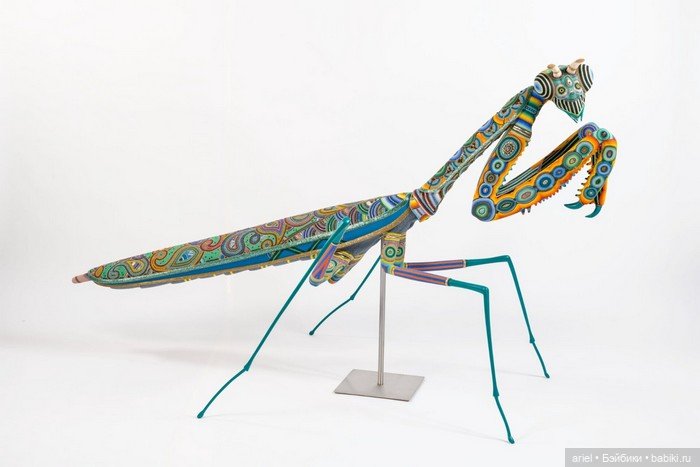 Замысловатые бисерные скульптуры от художницы Джэн Хьюлинг (Jan Huling) (фото 6)