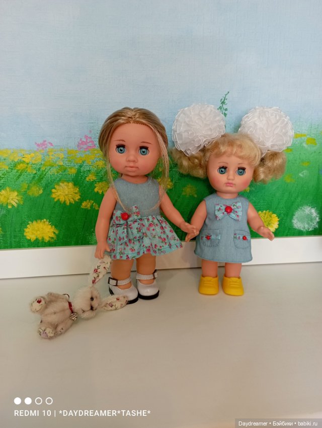 Малышка Сонечка немного подросла и остаётся дома