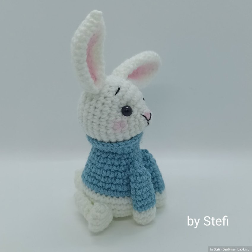 Зимний кролик. Символ 2023. Авторская работа (фото 9)