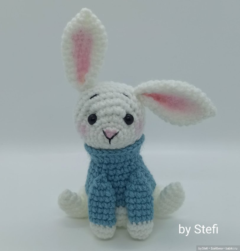 Зимний кролик. Символ 2023. Авторская работа (фото 7)