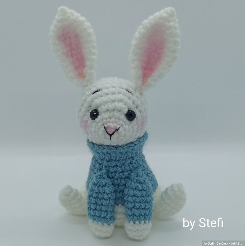 Зимний кролик. Символ 2023. Авторская работа (фото 8)