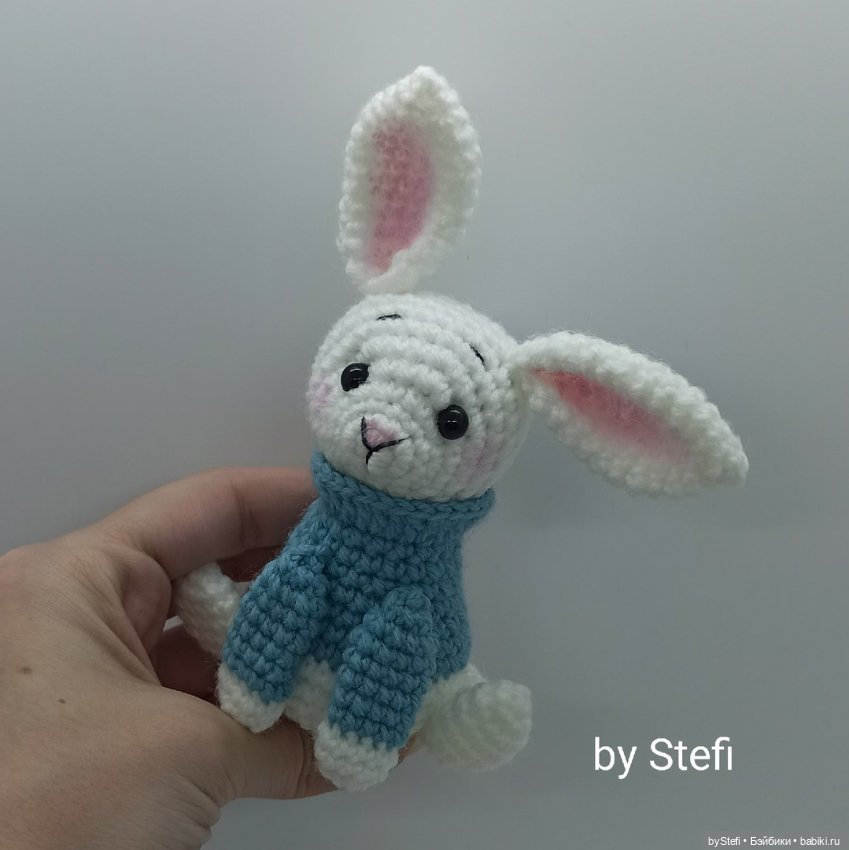 Зимний кролик. Символ 2023. Авторская работа (фото 10)