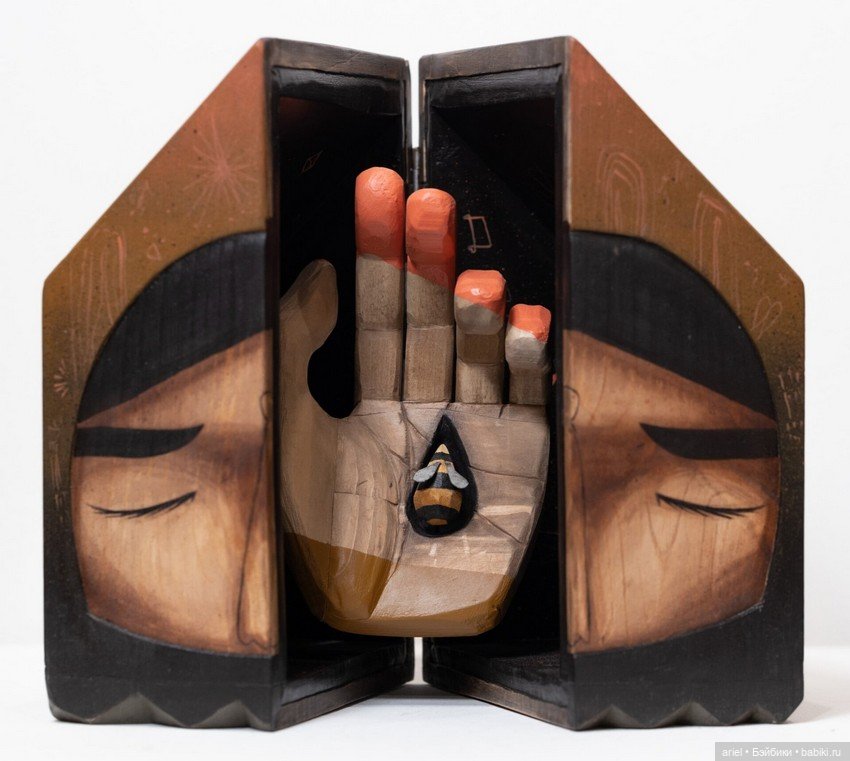 Таинственные и загадочные деревянные фигурки художника Хайме Молины (Jaime Molina) (фото 3)
