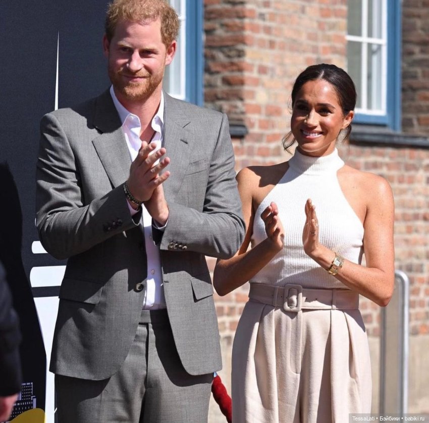 Визит Меган и Гарри в Дюссельдорф