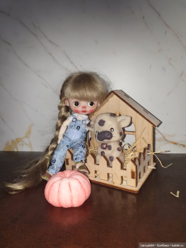 Мандаринка 🍊 — Куклы и тела Obitsu 11 (Ob11): гибриды (фото 10)