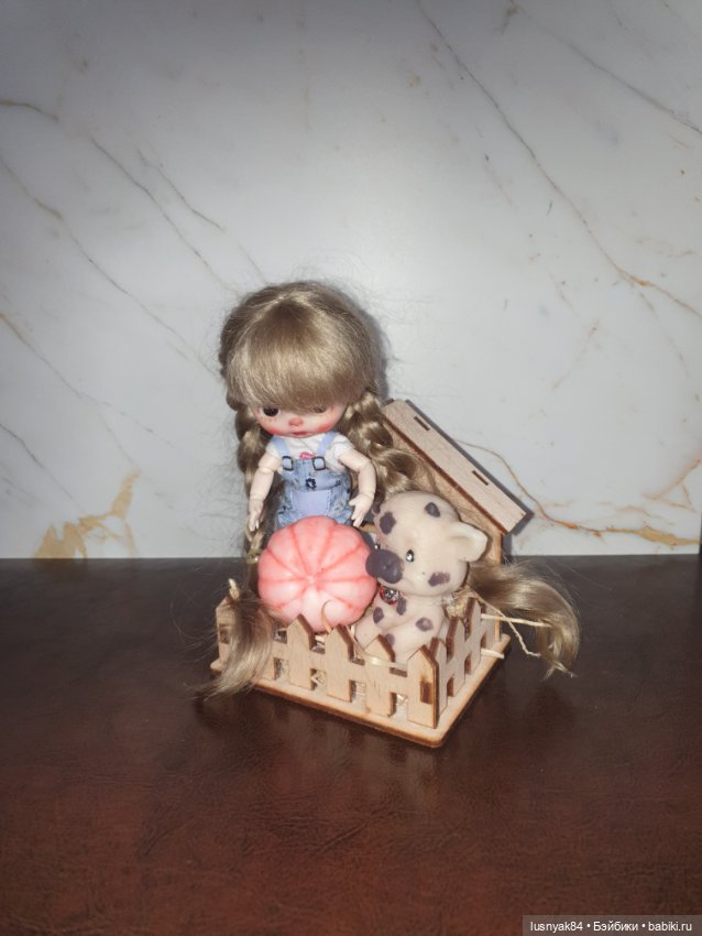 Мандаринка 🍊 — Куклы и тела Obitsu 11 (Ob11): гибриды (фото 4)