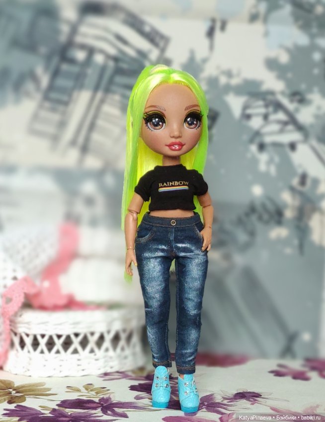 И снова джинсы — Куклы Rainbow High (Рейнбоу Хай (фото 5)