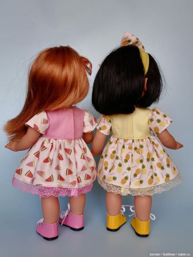 Лето закончилось, а фрукты круглый год. Фруктово-ягодная тема в нарядах для Солнышек от Марина Пау (фото 3)