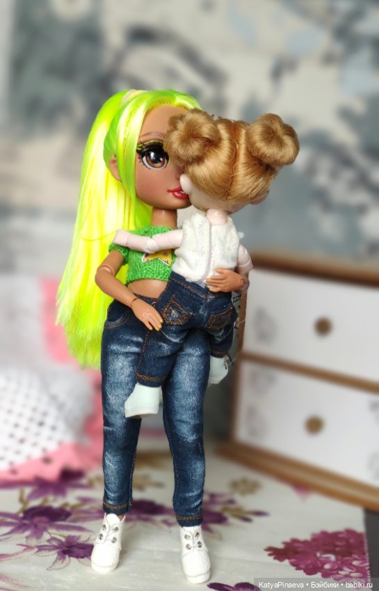 Джинсы для кнопочки — Куклы Baboliy (Баболи (фото 8)