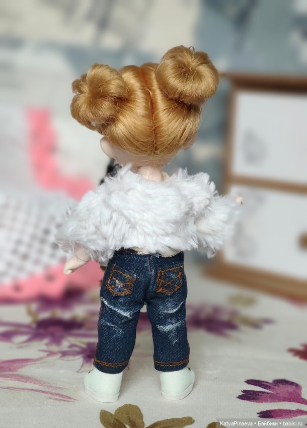 Джинсы для кнопочки — Куклы Baboliy (Баболи (фото 2)