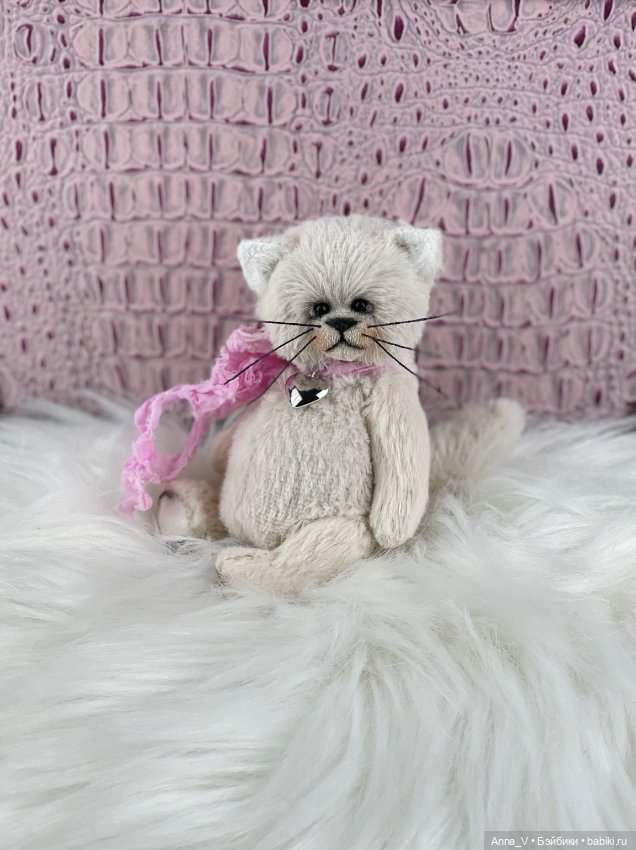 Тедди котик Тео — Авторские мишки Тедди и друзья: фото (фото 5)