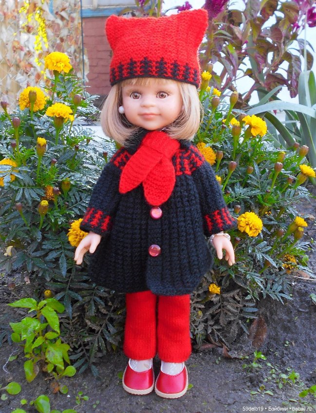 Бархатцы - осенние цветы — Одежда и обувь для кукол своими руками: фото (фото 5)