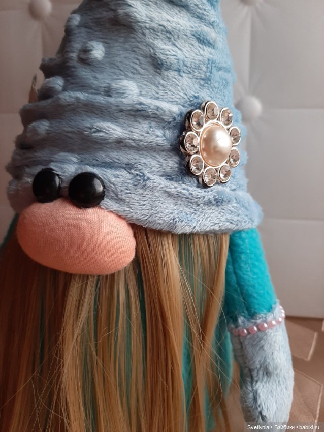 Интерьерные гномы — Текстильные игрушки и примитивы: кофейные (фото 8)