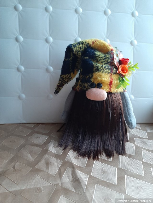 Интерьерные гномы — Текстильные игрушки и примитивы: кофейные (фото 5)