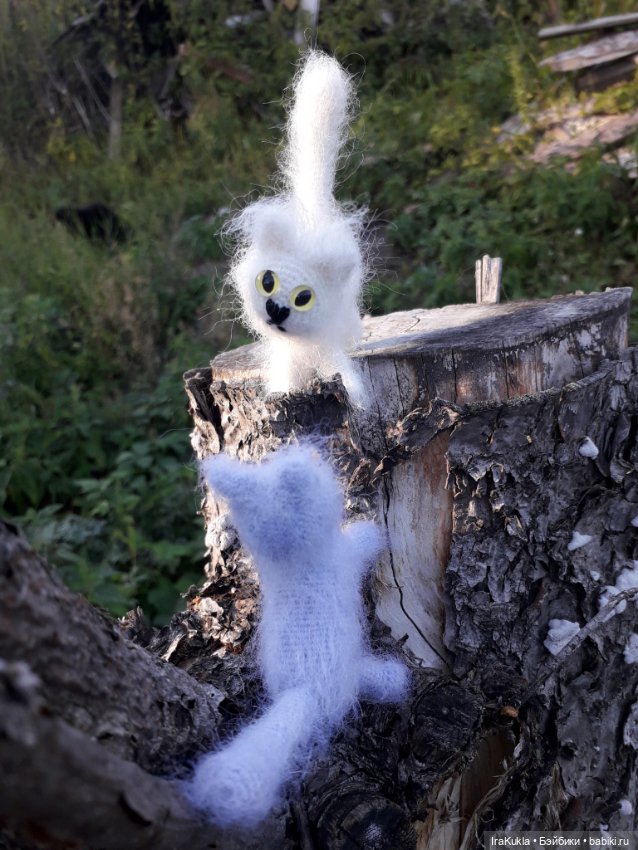 Котики"обормотики" — Вязаные игрушки и амигуруми: крючком