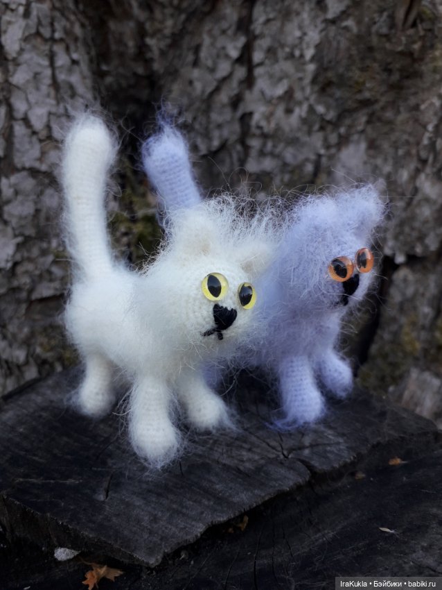 Котики"обормотики" — Вязаные игрушки и амигуруми: крючком