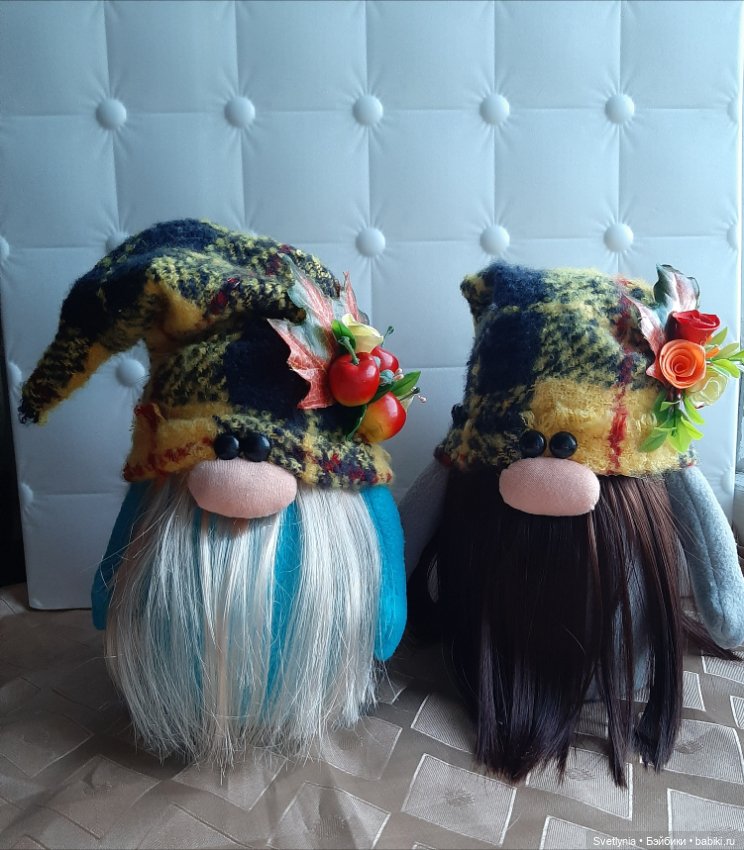 Интерьерные гномы — Текстильные игрушки и примитивы: кофейные