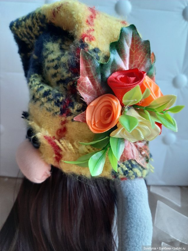 Интерьерные гномы — Текстильные игрушки и примитивы: кофейные (фото 6)