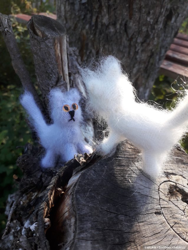 Котики"обормотики" — Вязаные игрушки и амигуруми: крючком (фото 2)