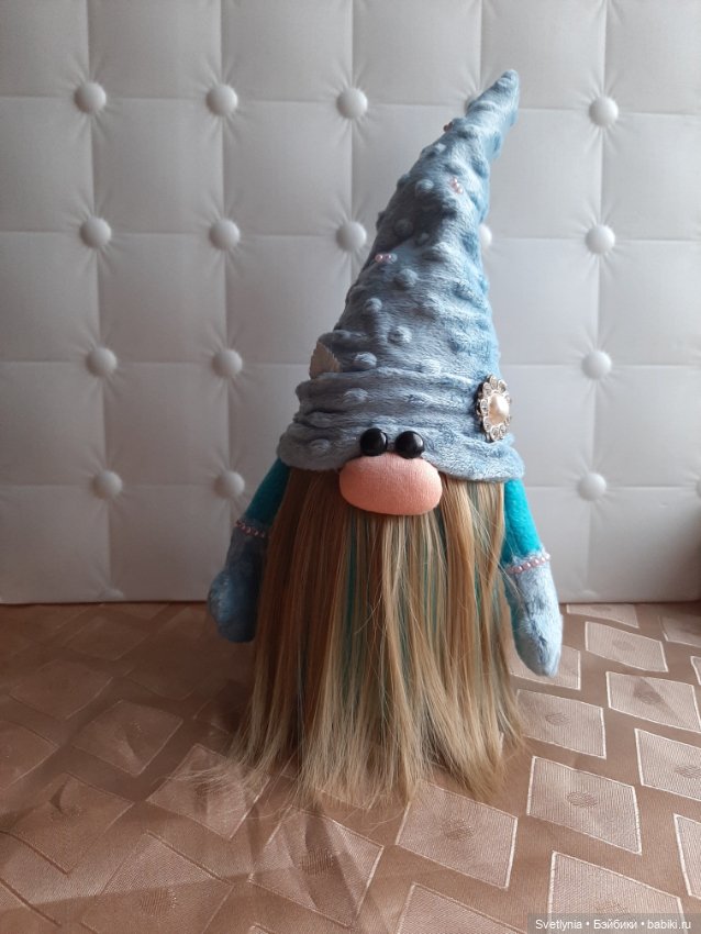 Интерьерные гномы — Текстильные игрушки и примитивы: кофейные (фото 7)