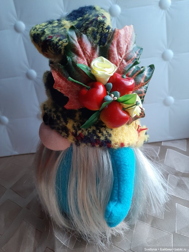 Интерьерные гномы — Текстильные игрушки и примитивы: кофейные (фото 4)