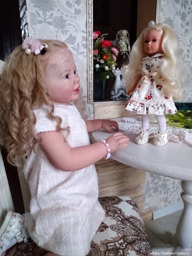 Куклы тоже любят играть. Кукла для куклы (фото 7)