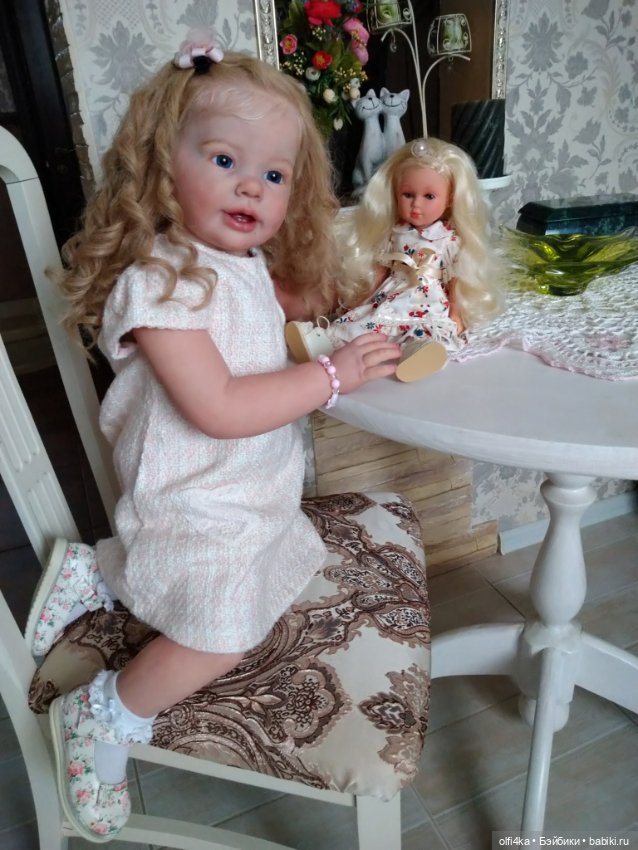 Куклы тоже любят играть. Кукла для куклы (фото 6)