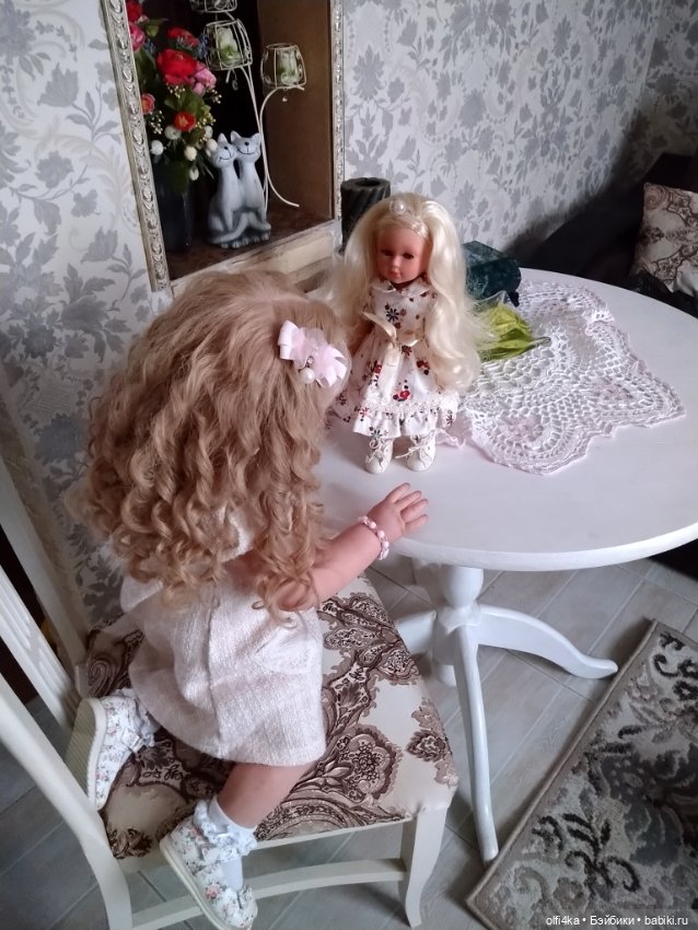 Куклы тоже любят играть. Кукла для куклы (фото 4)