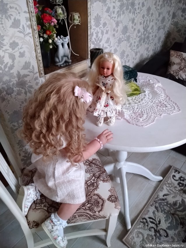 Куклы тоже любят играть. Кукла для куклы (фото 5)