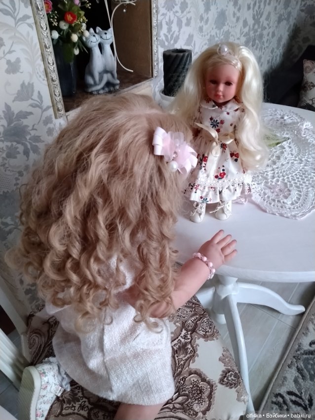 Куклы тоже любят играть. Кукла для куклы