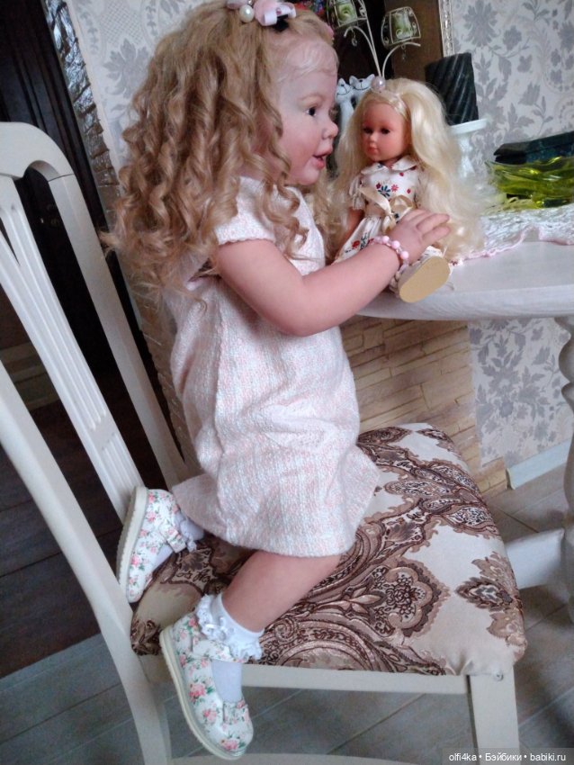 Куклы тоже любят играть. Кукла для куклы (фото 9)