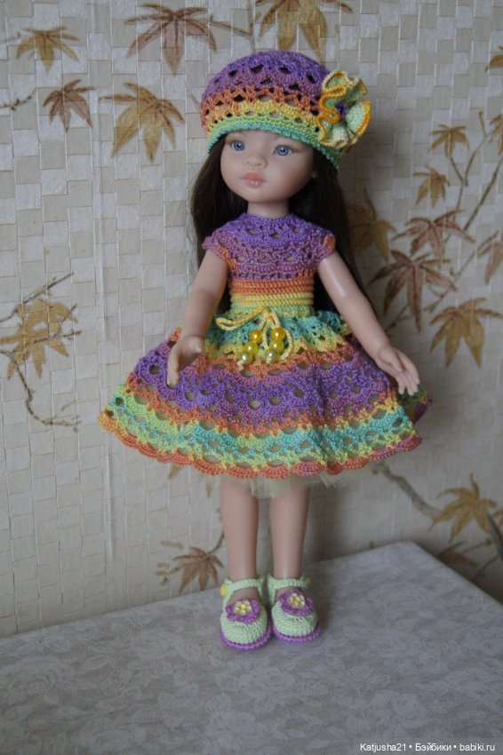 Наряд "Валенсия" для кукол Паола Рейна и им подобных (фото 4)