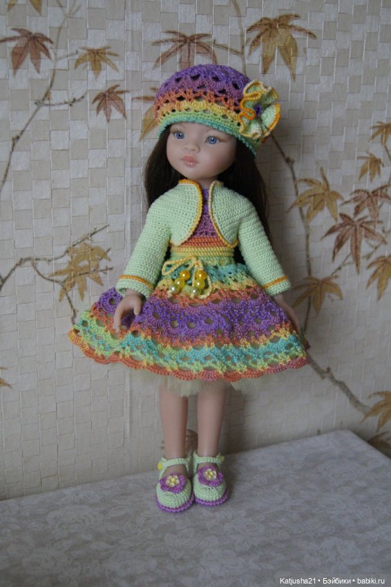 Наряд "Валенсия" для кукол Паола Рейна и им подобных