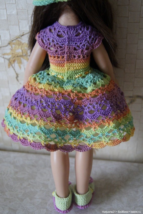 Наряд "Валенсия" для кукол Паола Рейна и им подобных (фото 5)